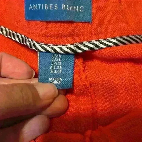 Antibes Blanc side zipper shorts - Picture 6 of 7